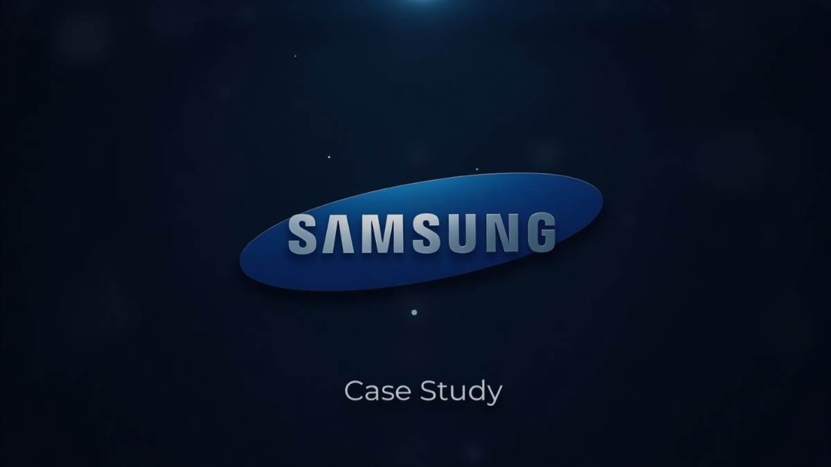 Business Case Study on Samsung Electronics: A Timeless Example of Vision, Trust, and Business Growth Strategy