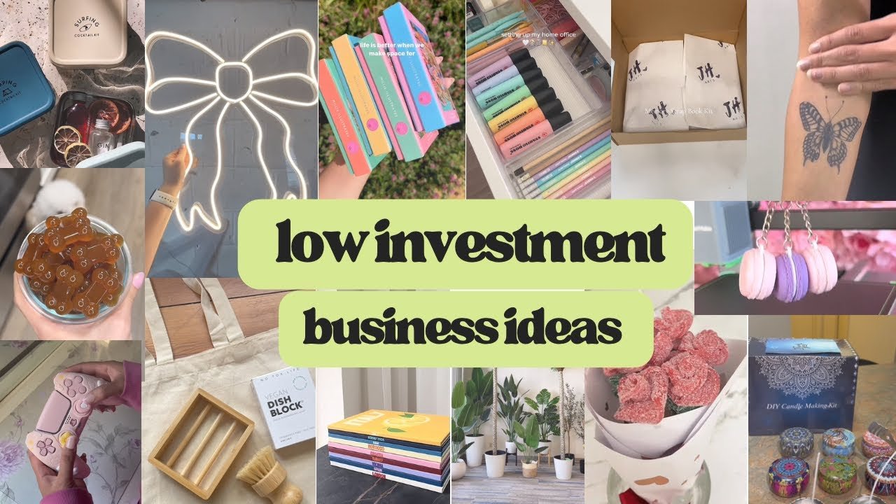 Best Low Investment Business Ideas: Smart Opportunities to Start and Grow Successfully